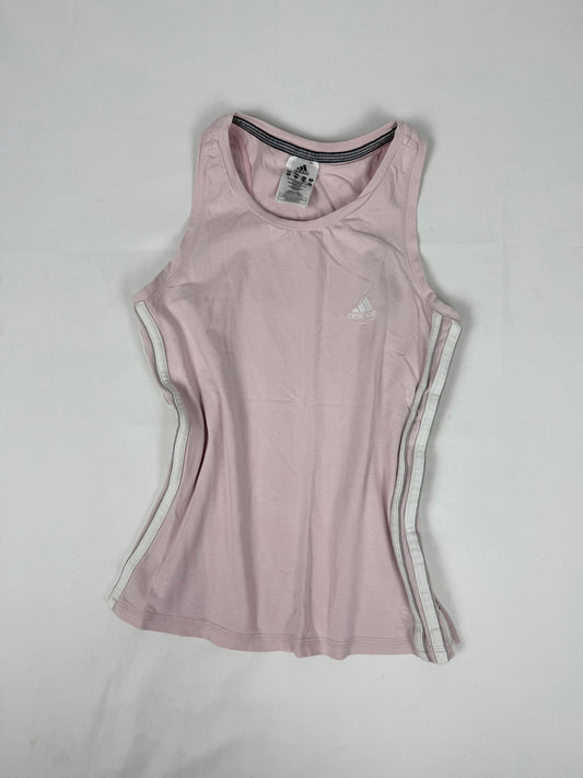Pink activewear cotton top (M)