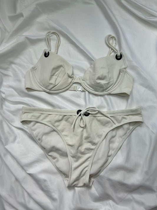 White low waist bikini set (XL)