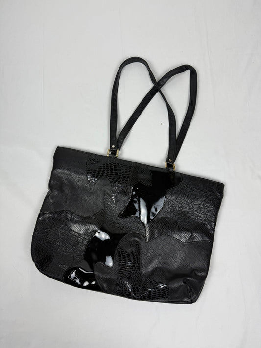 Black shoulder bag (45x31cm)