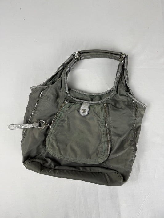 Grey shoulder bag (36x24cm)
