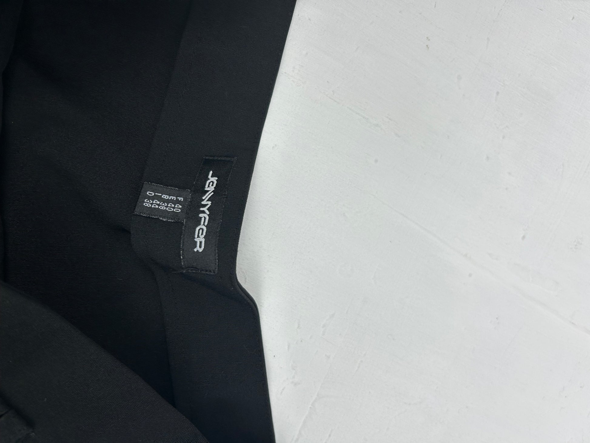 Black pleated office low rise mini skirt (S/M)