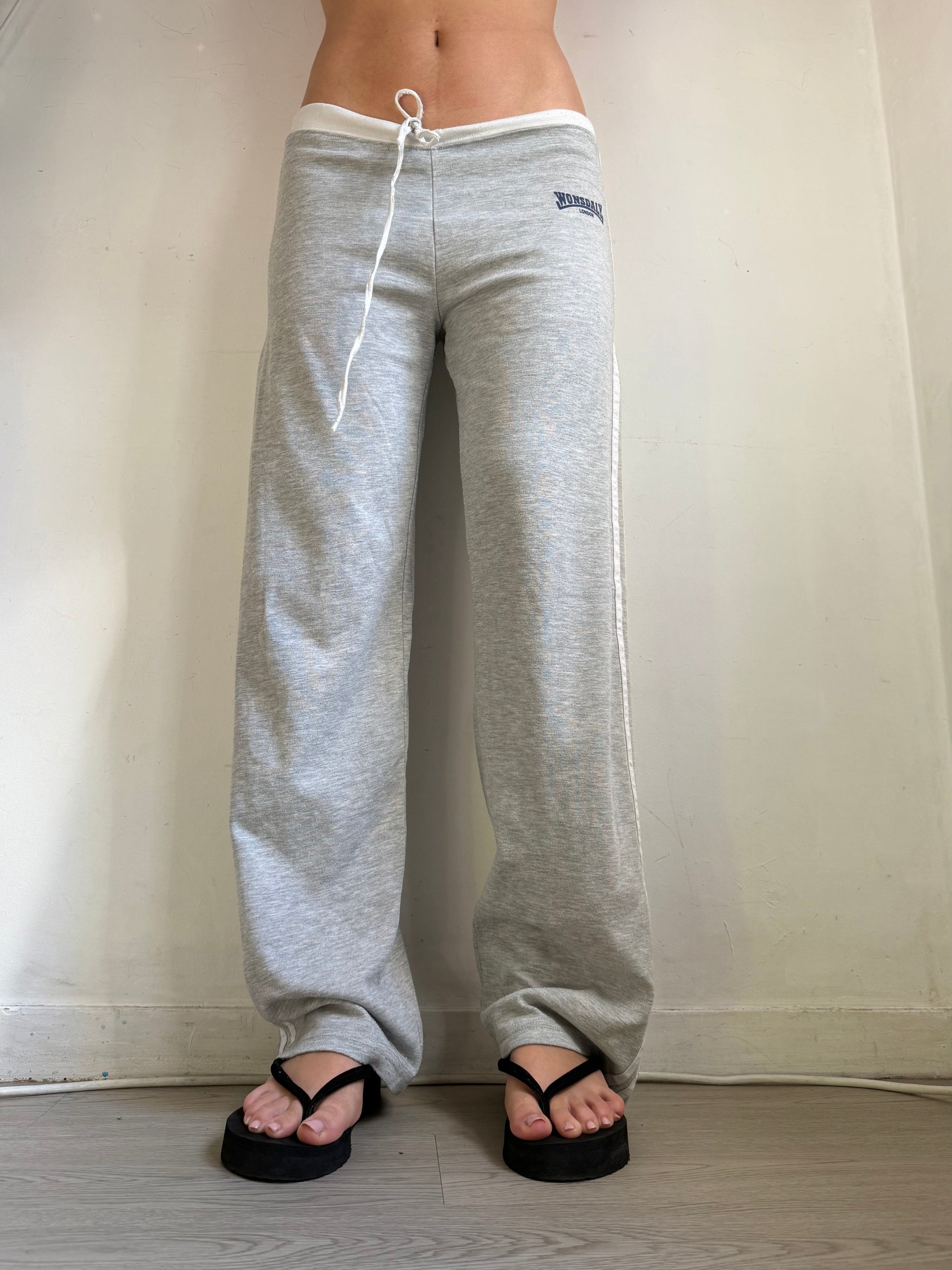 Grey activewear baggy pants (XL)