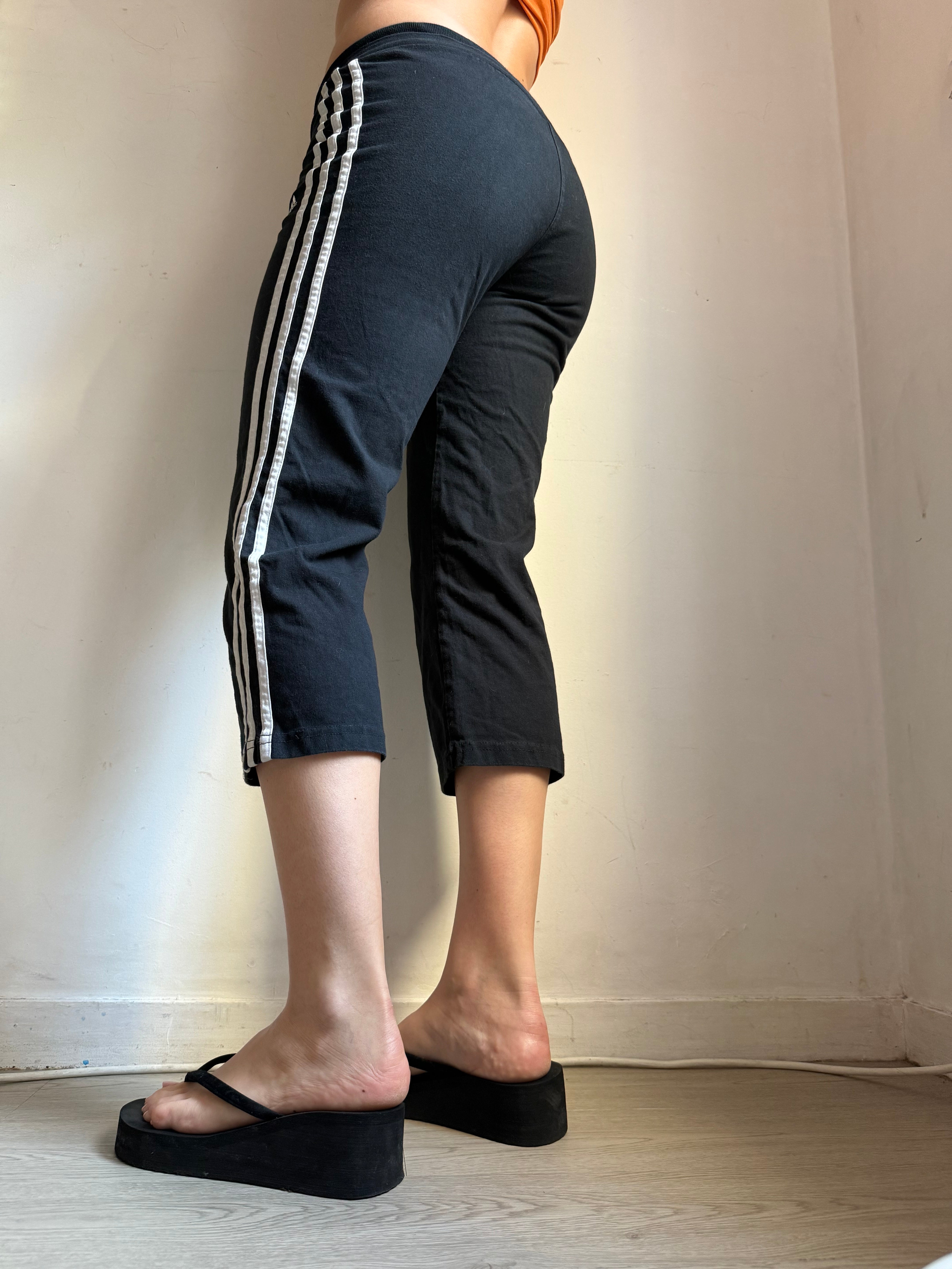 Black activewear cami pants (XS)