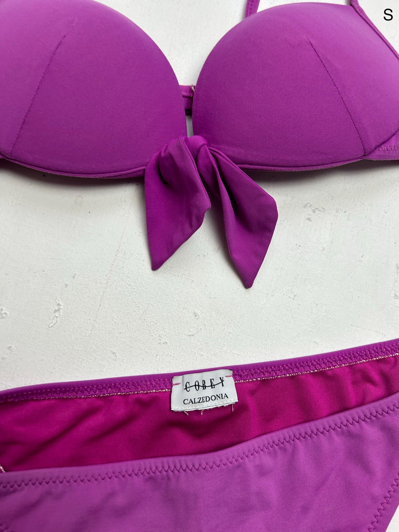 Purple y2k vintage bikini set (S)