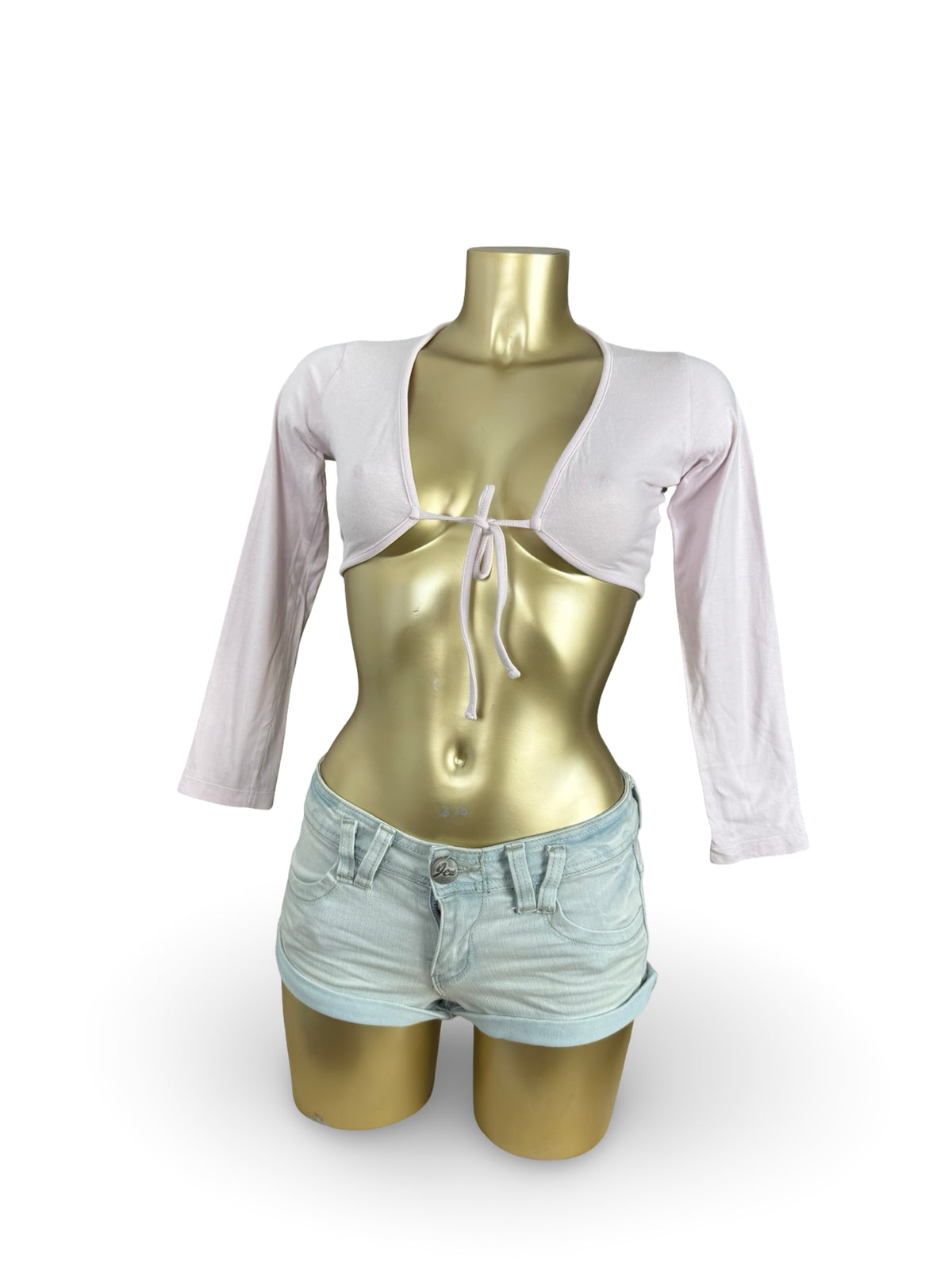 Baby pink long sleeves top (XS)