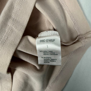 Baby pink tight fit cotton halter top (S)