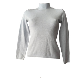 Baby blue high neck jumper (S)