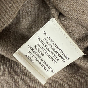 Khaki graphic super soft jumper (S)