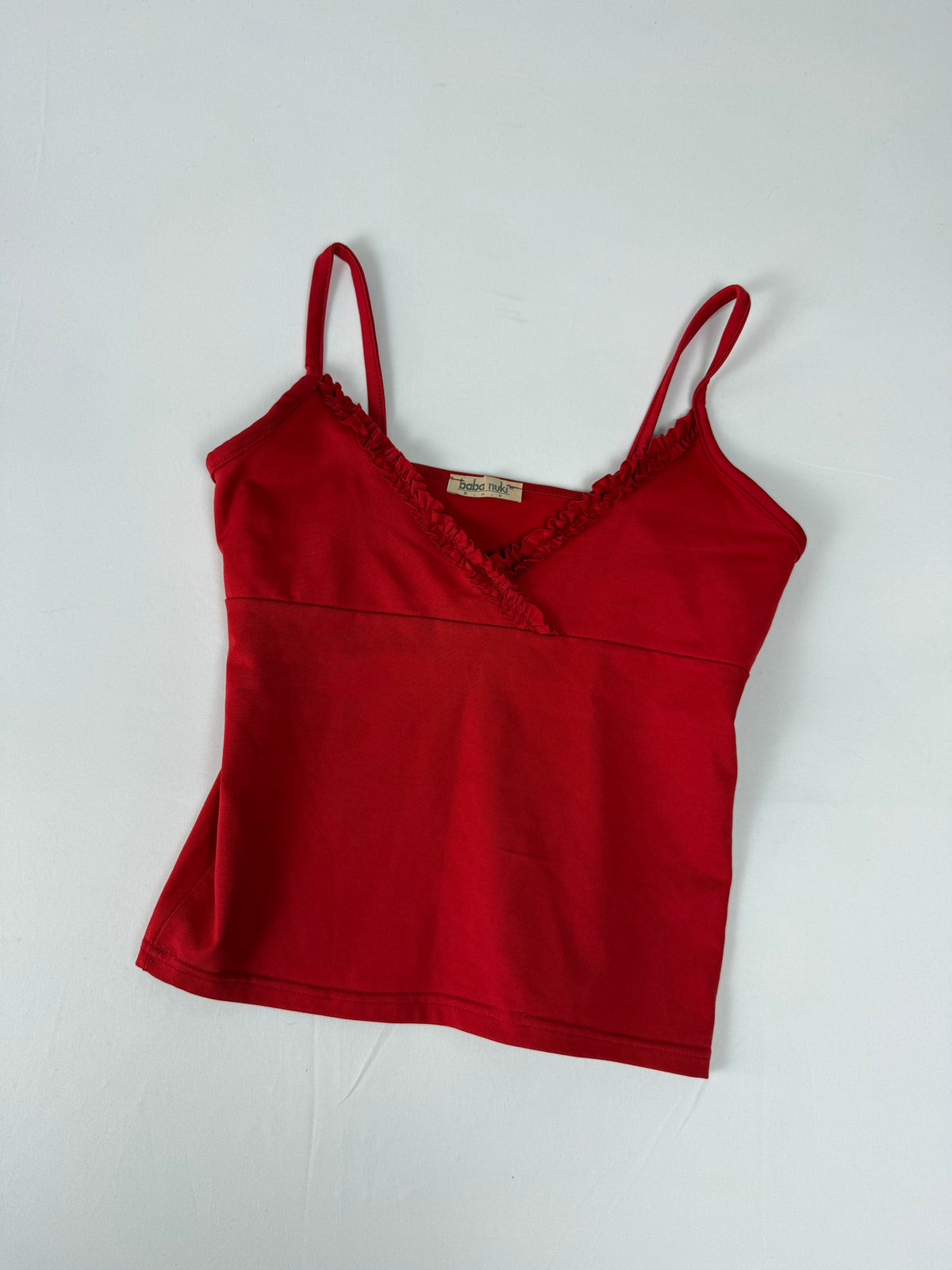 Red cami top (S)