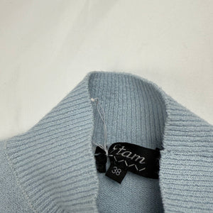 Baby blue high neck jumper (S)