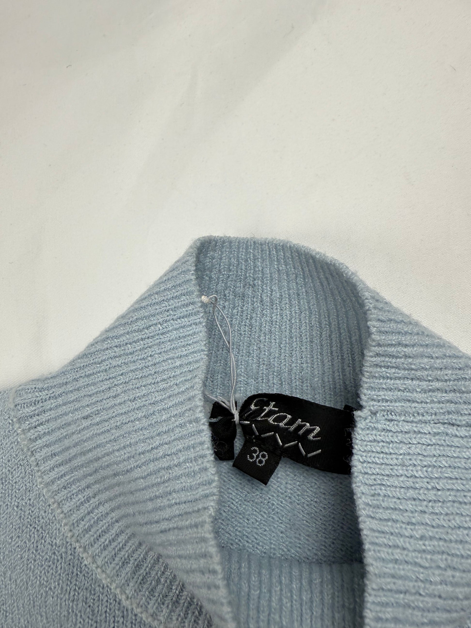 Baby blue high neck jumper (S)