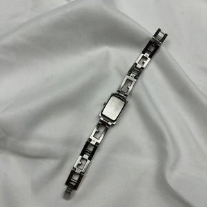 Vintage silver  inox bracelet jewelry watch