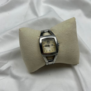Vintage silver  inox bracelet jewelry watch