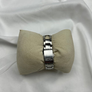 Vintage silver  inox bracelet jewelry watch