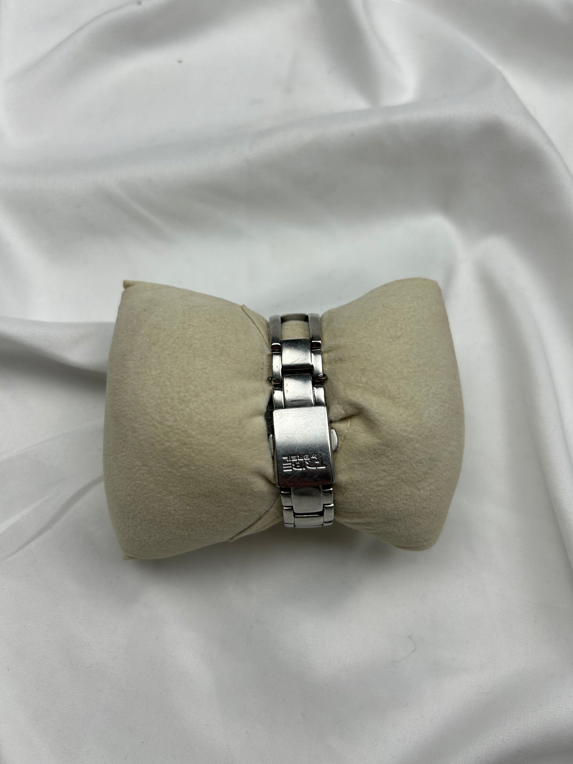 Vintage silver  inox bracelet jewelry watch