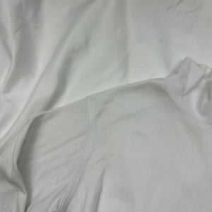 White logo high neck  long sleeves top (S)