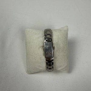 Vintage silver & purple bracelet watch jewelry