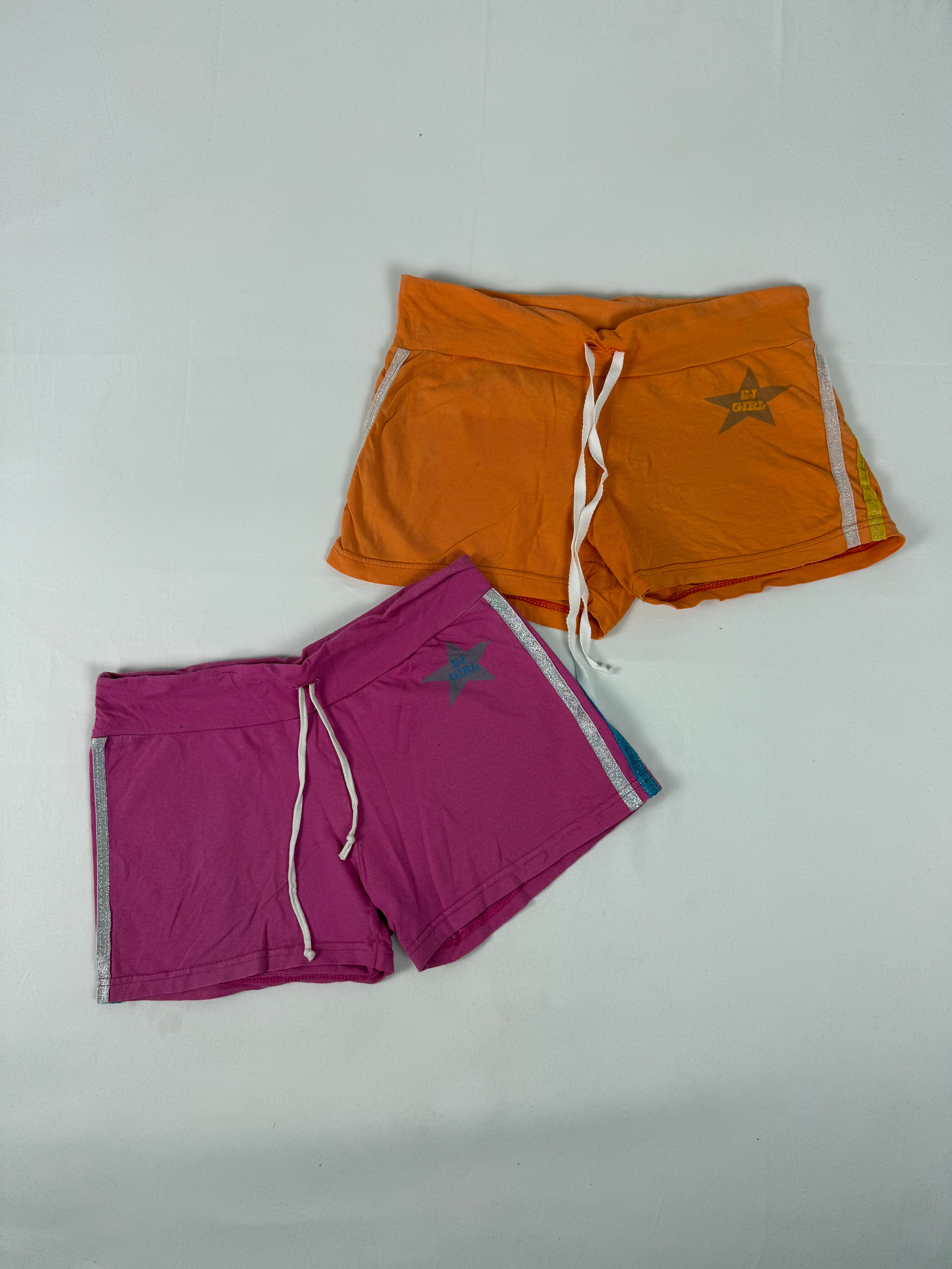 Pink activewear stretchy mini short (S)