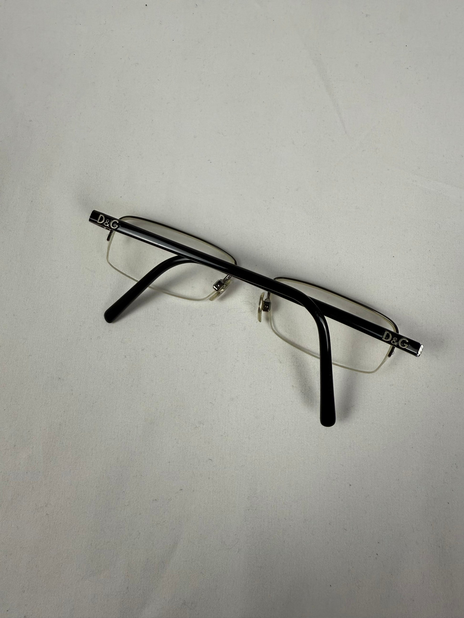 Black logo 2000s office siren glasses (no prescription)