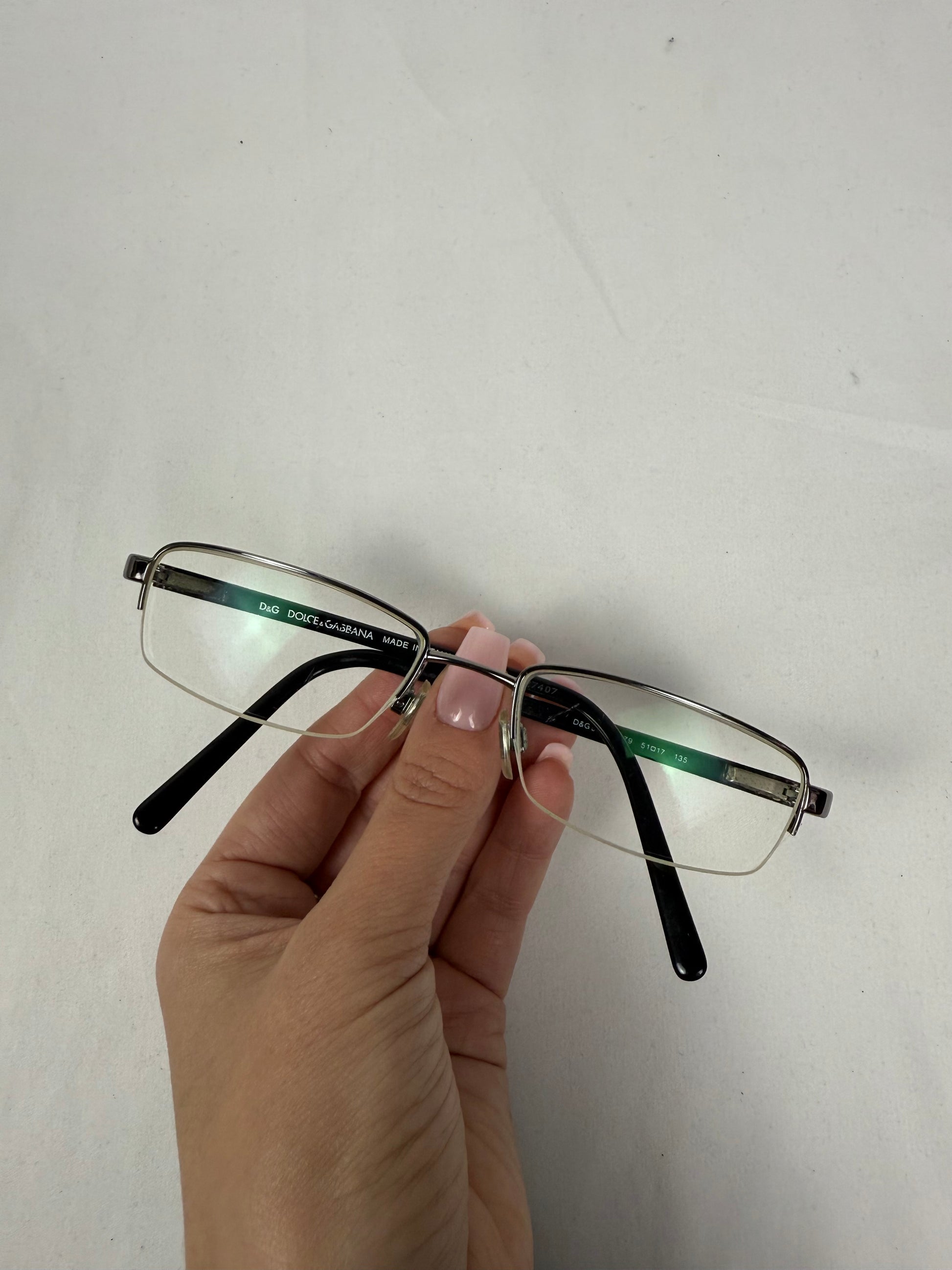 Black logo 2000s office siren glasses (no prescription)