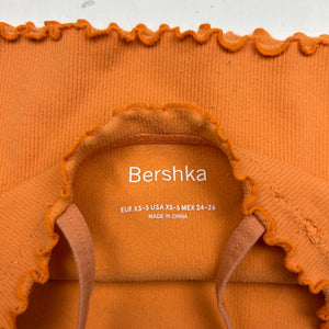 Orange stretchy cami top (XS/S)