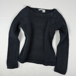 Navy cotton jumper (S/M)