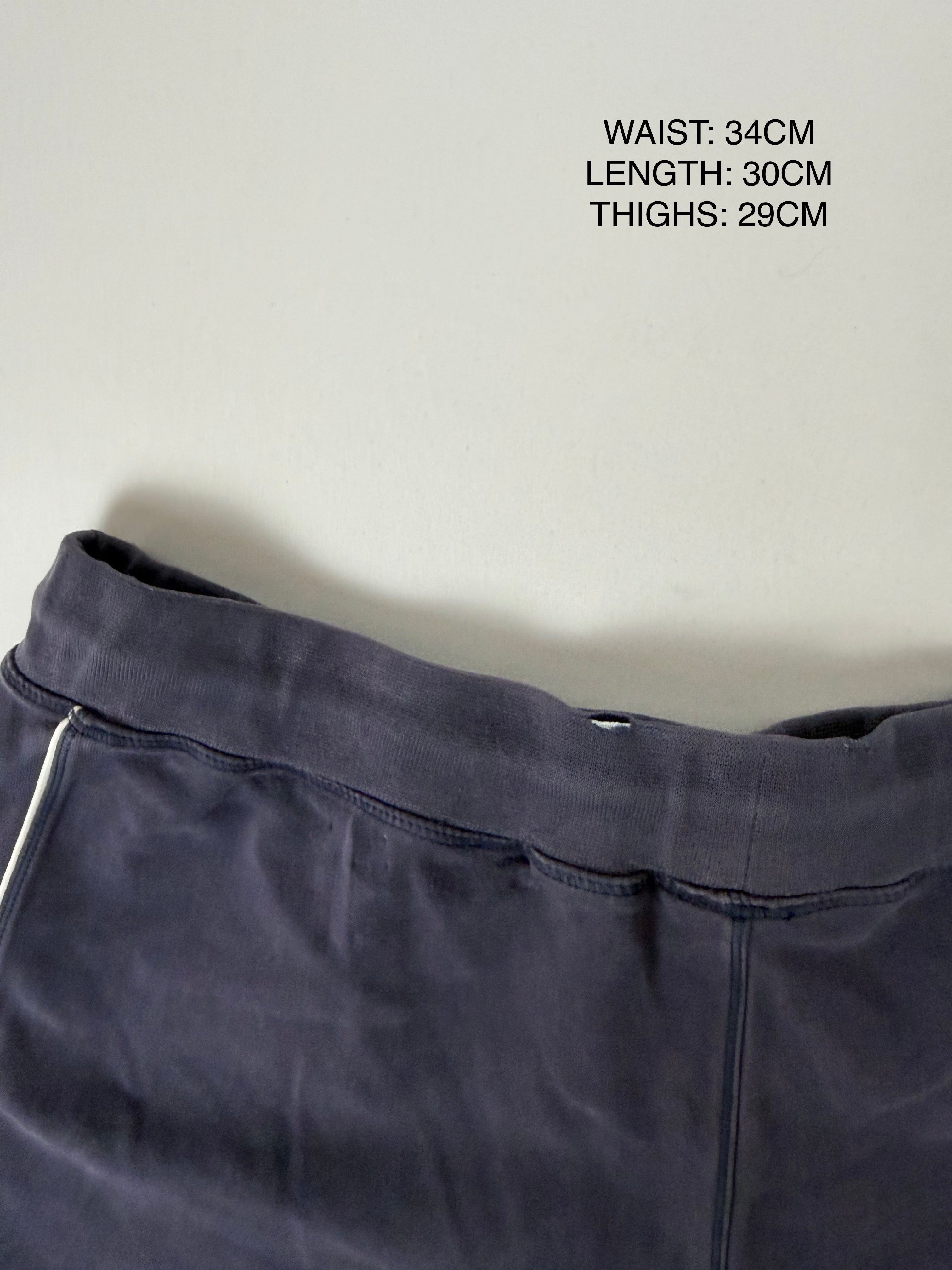 Navy activewear low rise mini short (S)