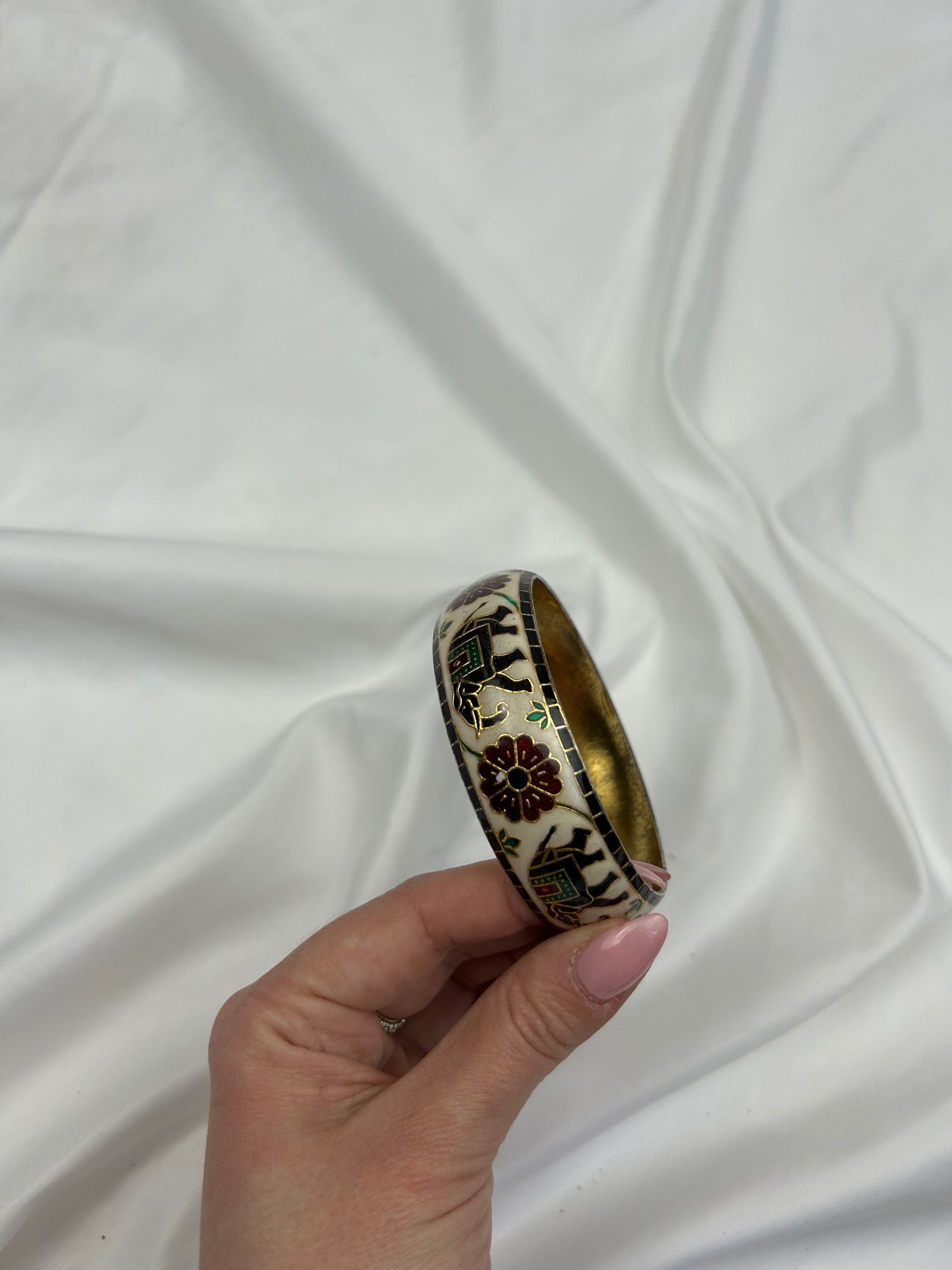 Multicolor bangle bracelet