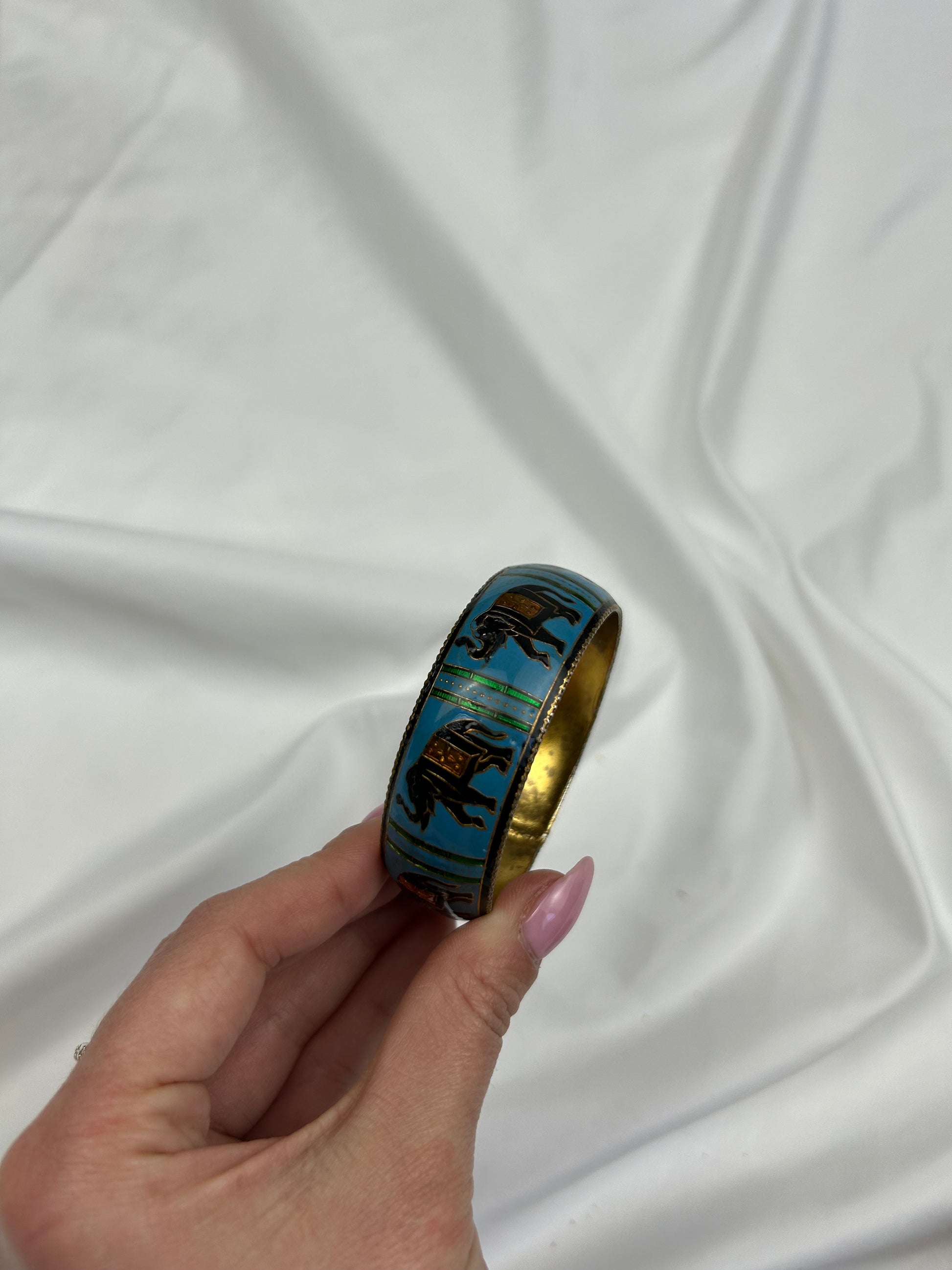 Multicolor bangle bracelet