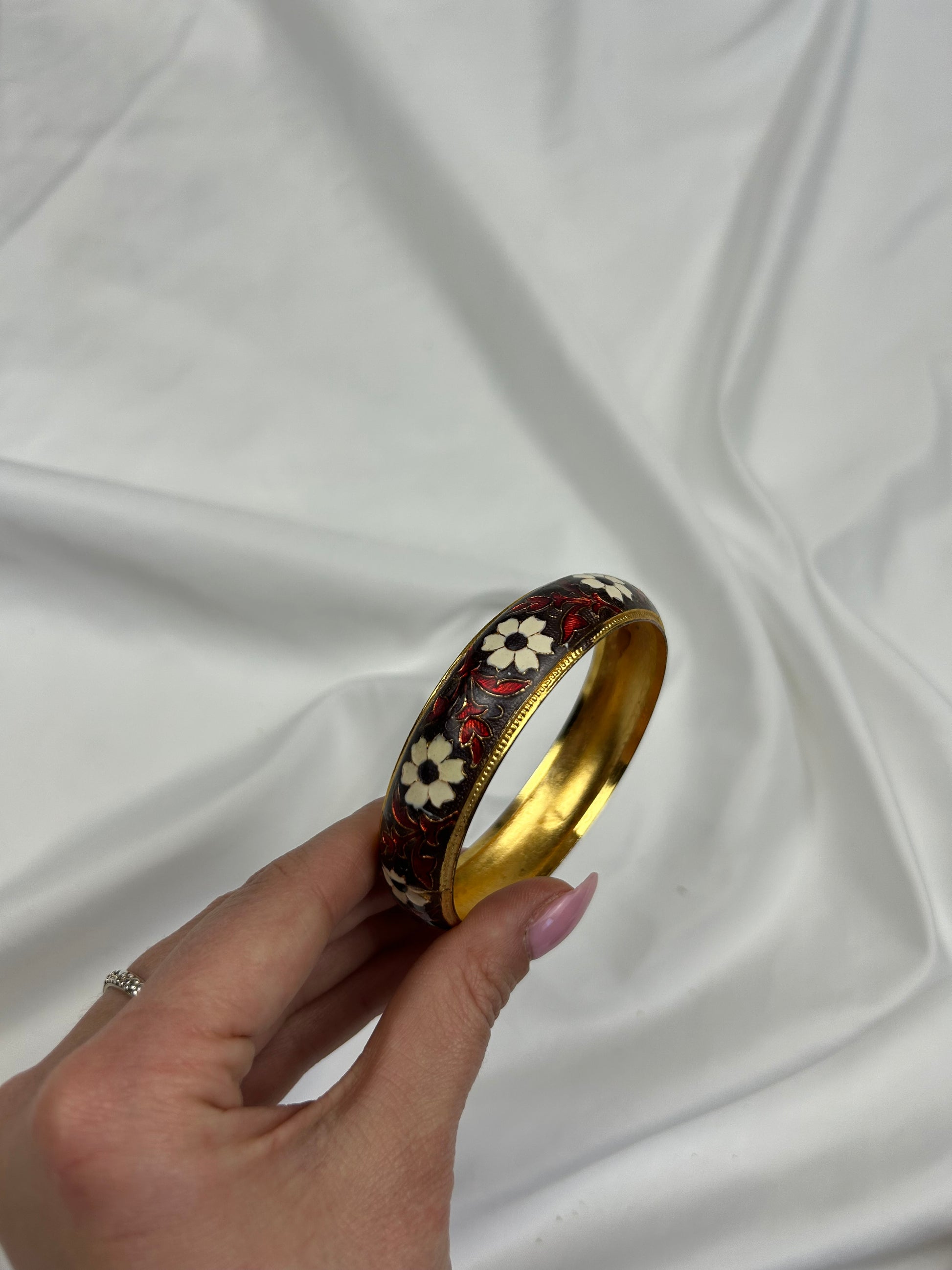 Multicolor bangle bracelet
