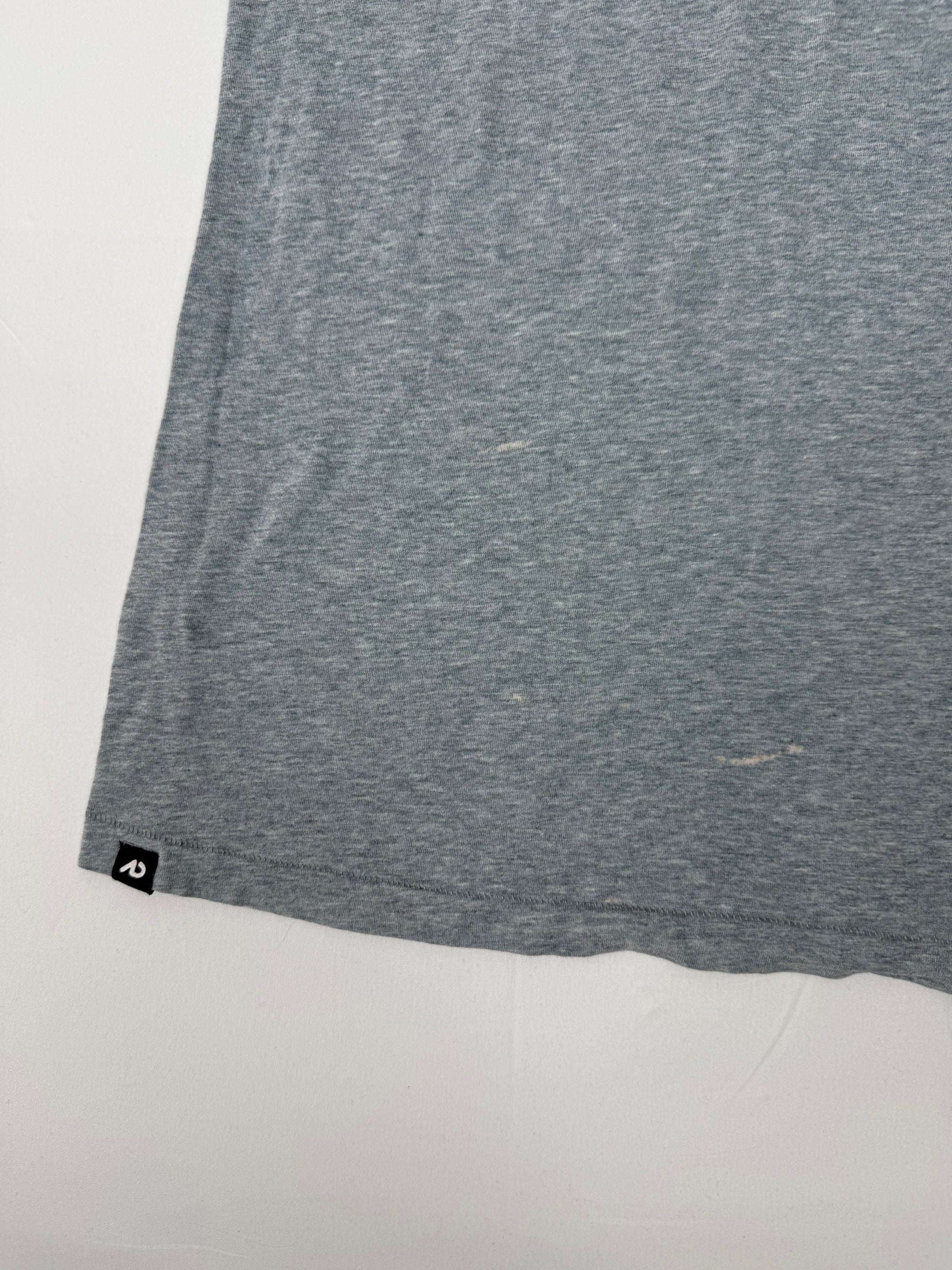 Grey activewear cotton top (M)