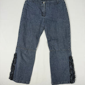 Navy low rise capri pants (XS)