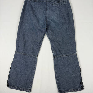 Navy low rise capri pants (XS)