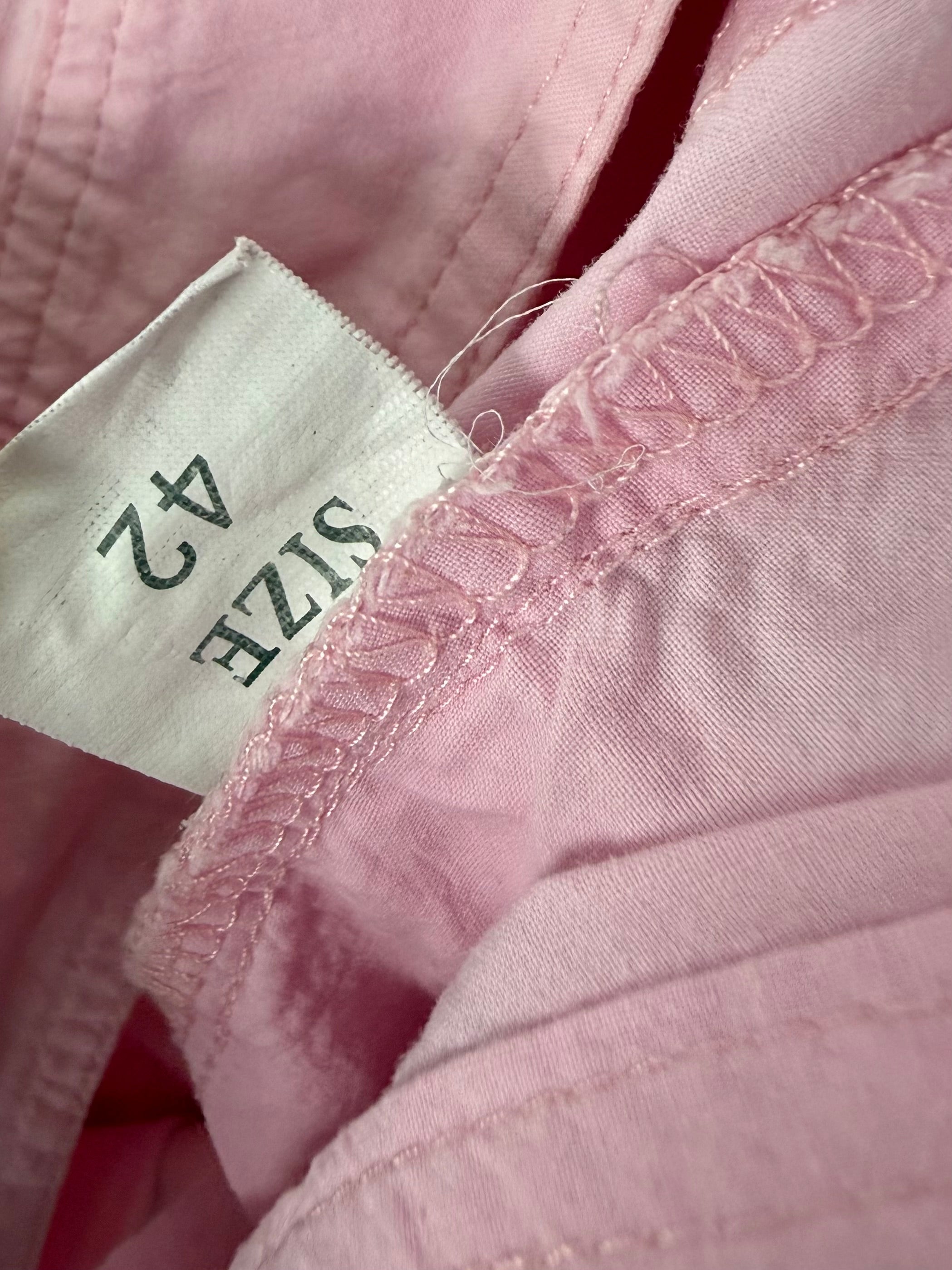 Pink baggy capri pants (L)