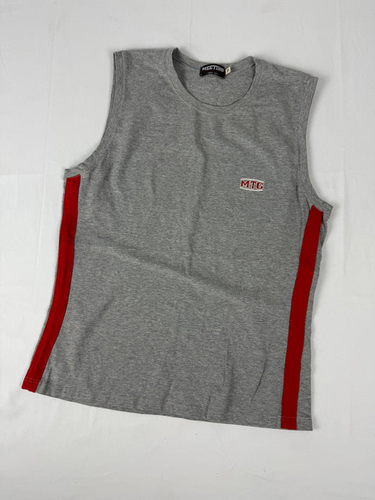 Grey cotton tank top (M/L)
