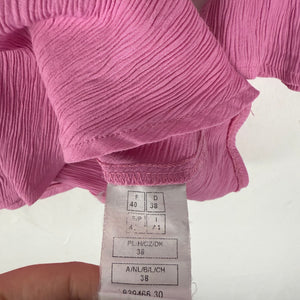 Pink off shoulders long sleeves top (M/L)