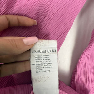 Pink off shoulders long sleeves top (M/L)