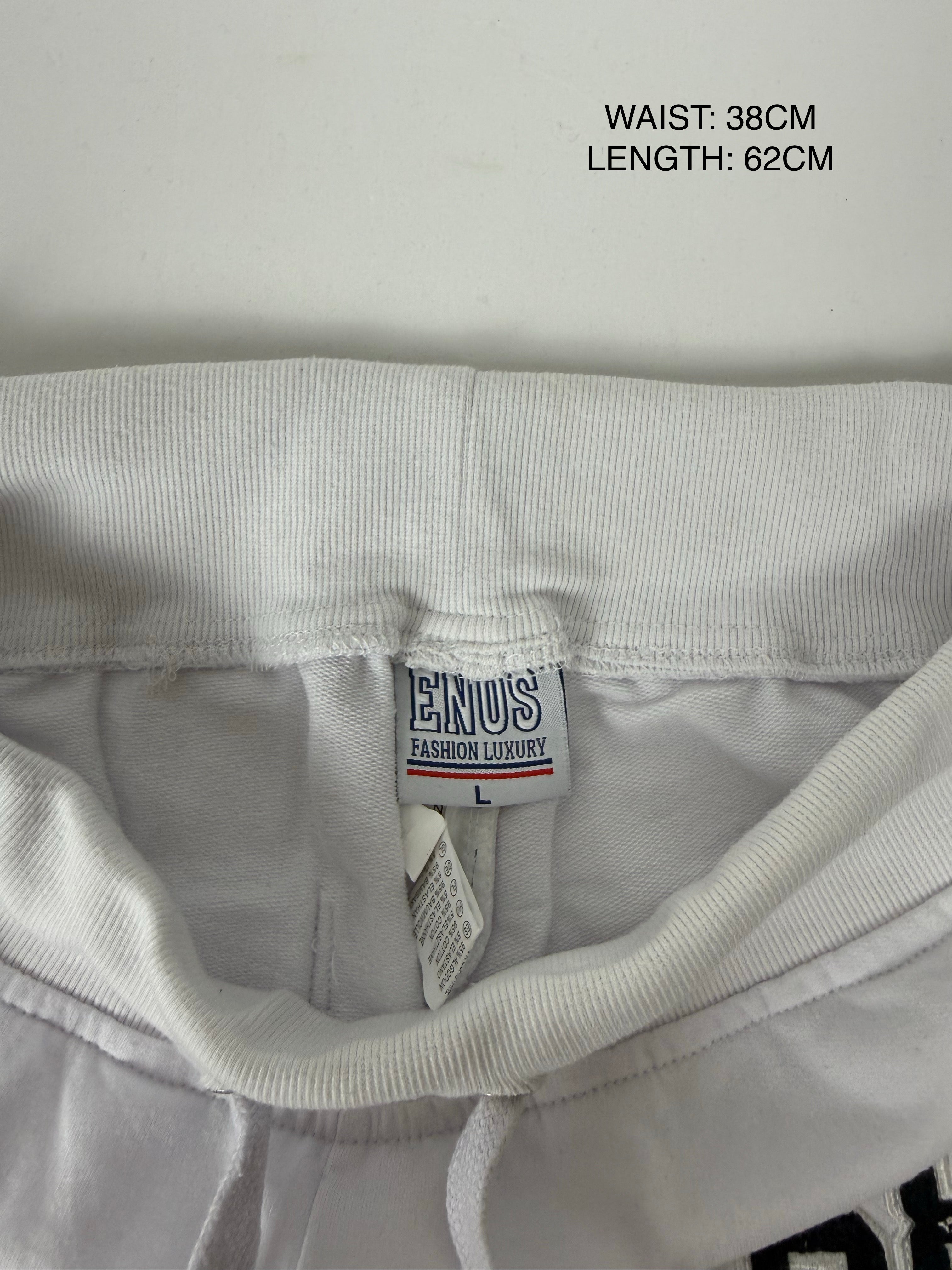 White activewear capri pants (M)