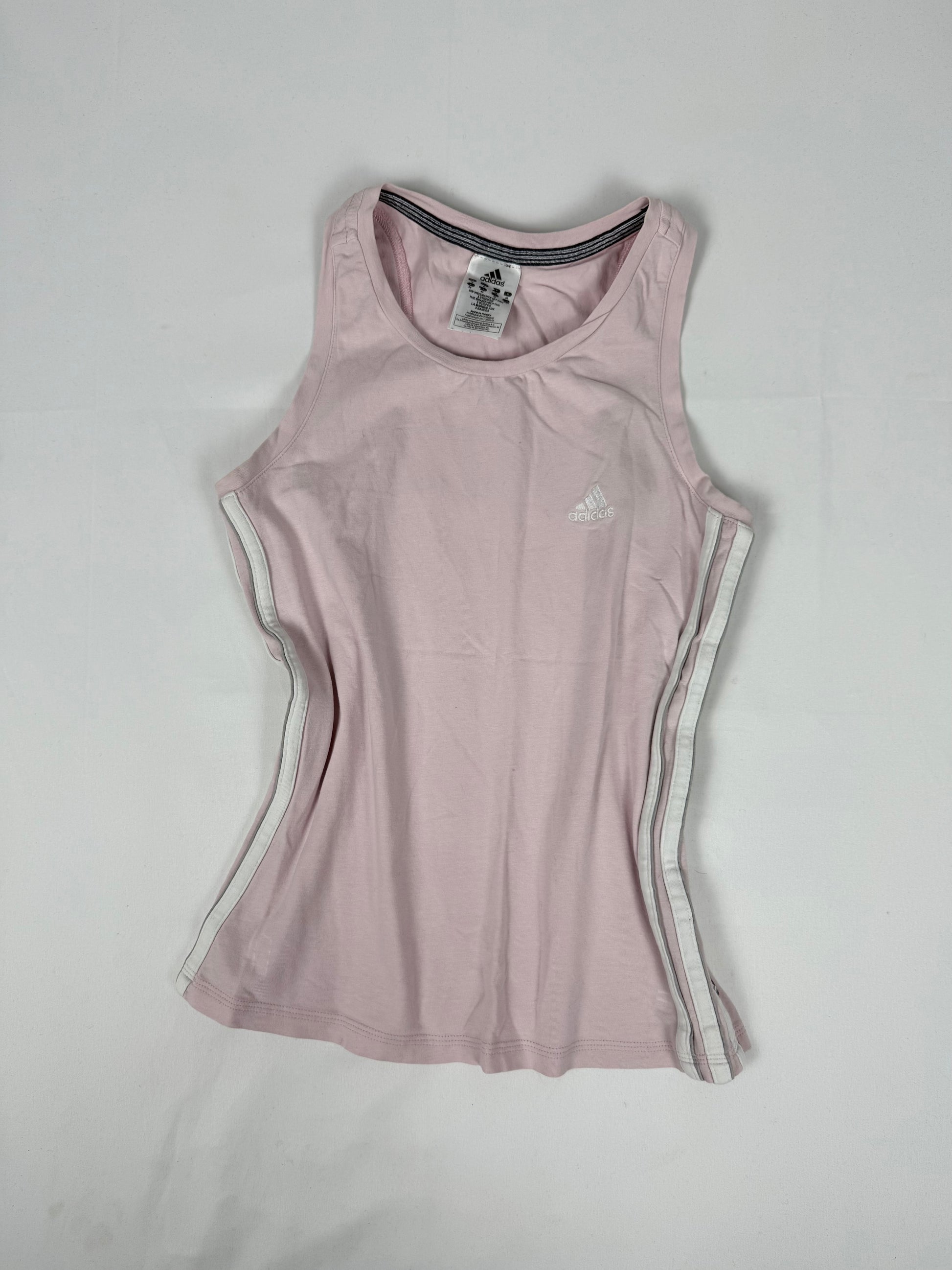 Pink activewear cotton top (M)