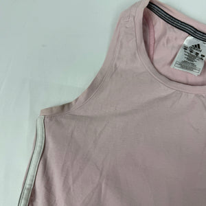Pink activewear cotton top (M)