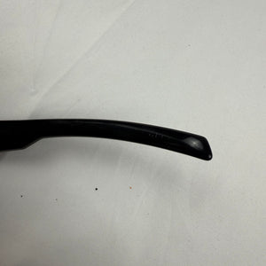 Black 2000s rhinestone logo sunglasses