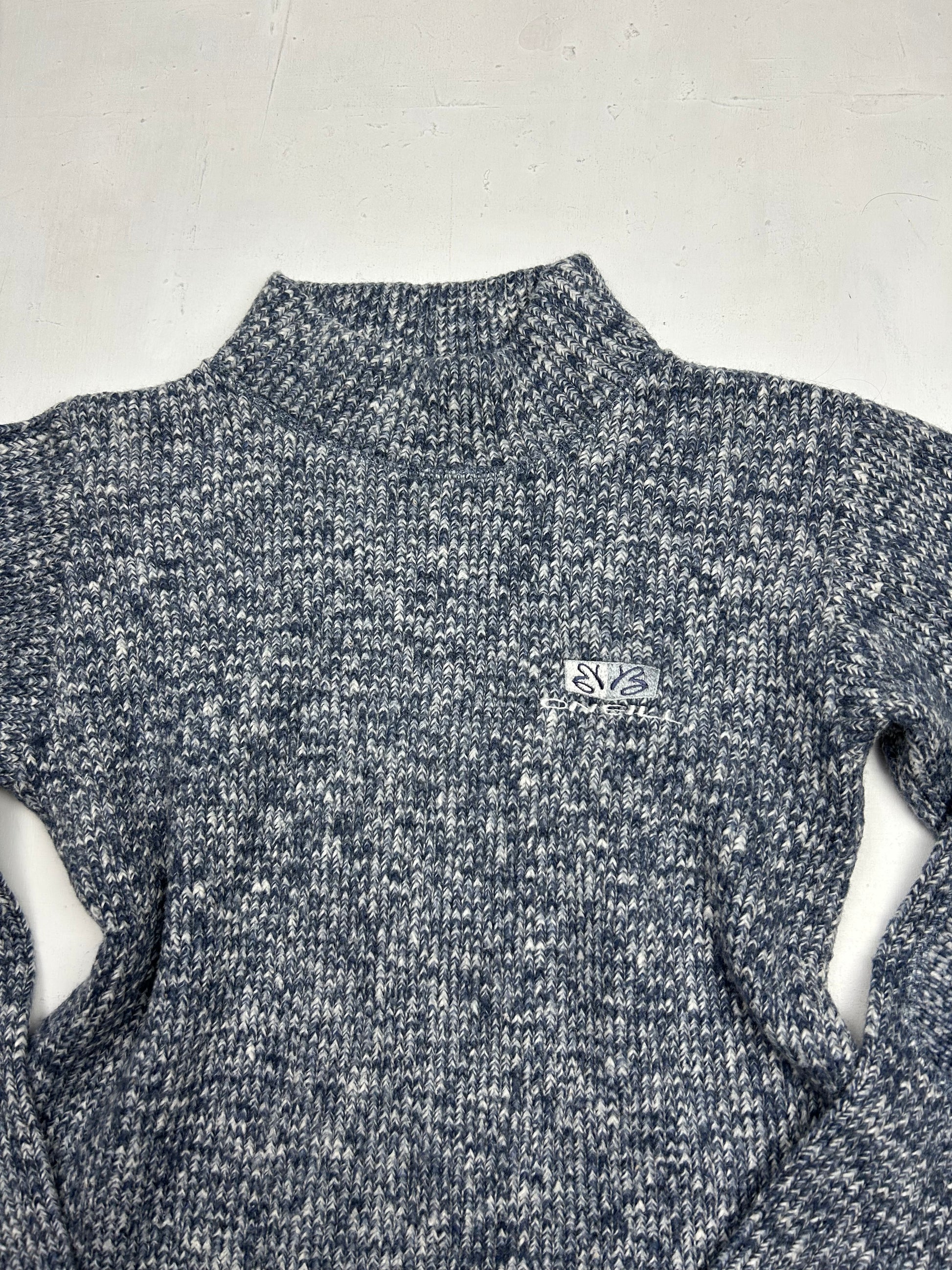 Grey high neck jumper (S/M)