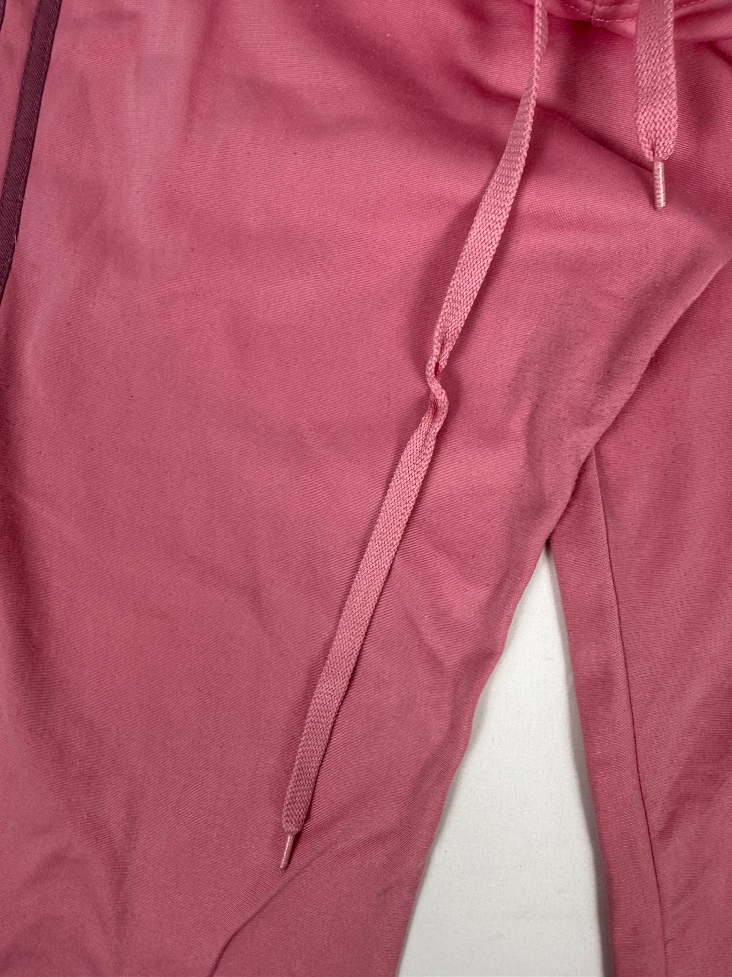 Pink low rise joggers pants (M)