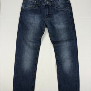 Navy low rise baggy pants (S/M)