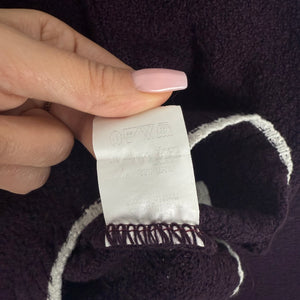 Purple tight fitl turtleneck jumper (XS/S)