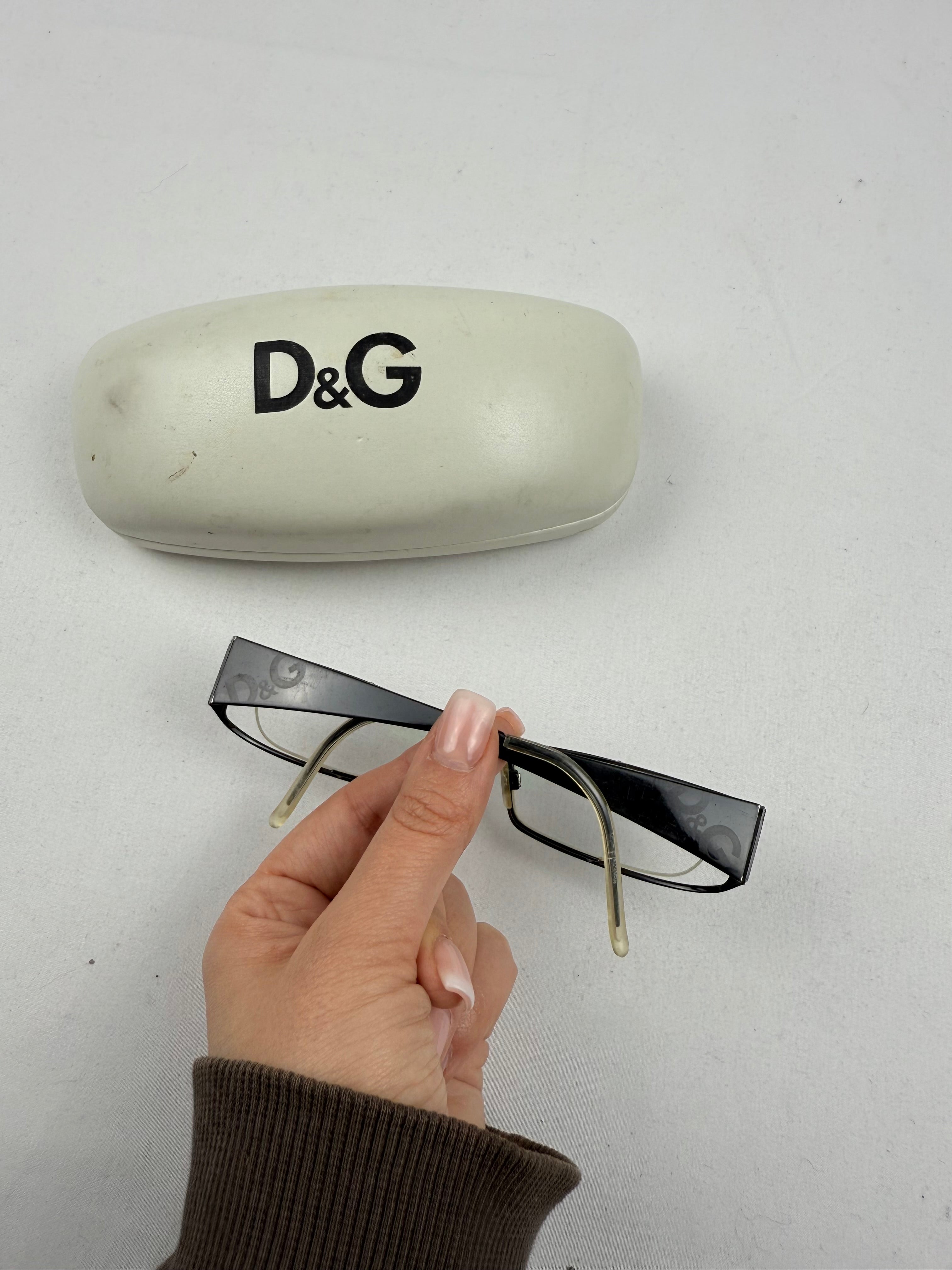 Black logo 2000s office glasses (no prescription)
