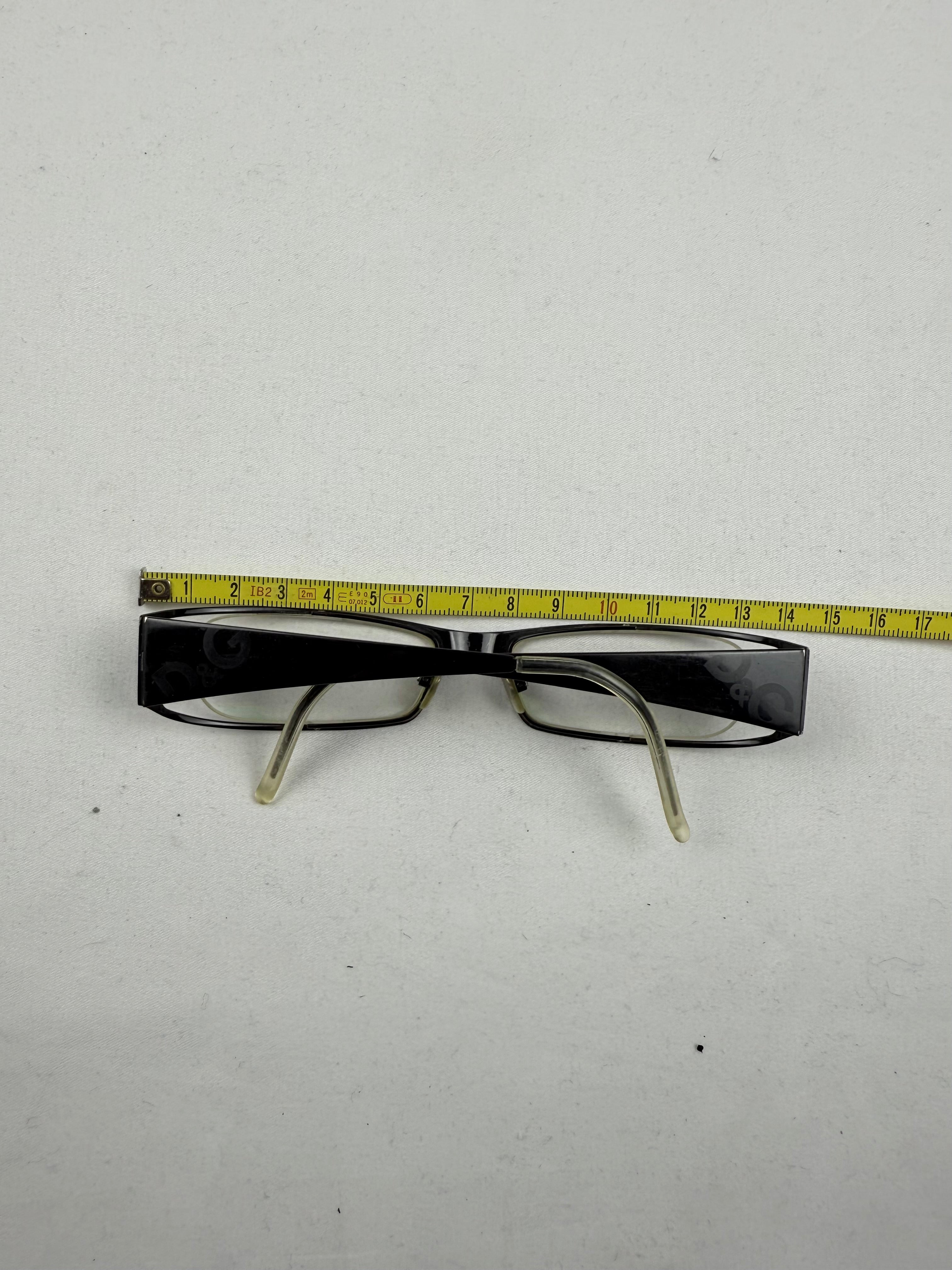 Black logo 2000s office glasses (no prescription)