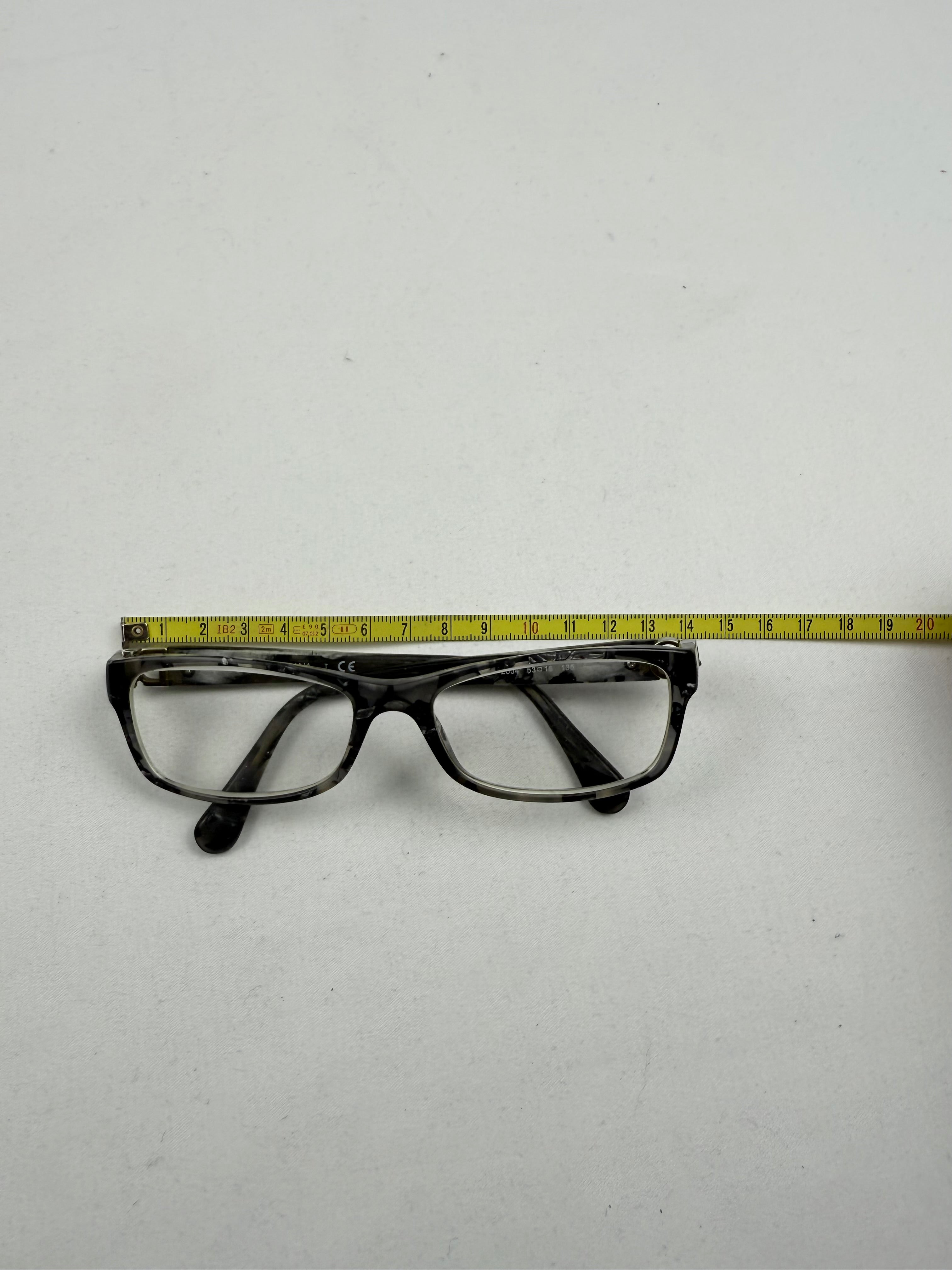 Grey 2000s office glasses (with prescription)