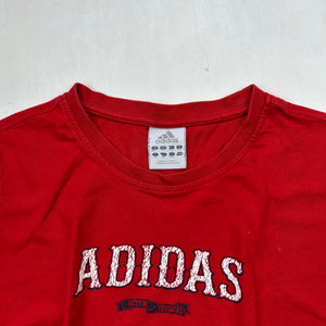 Red logo 100% cotton tee (L)