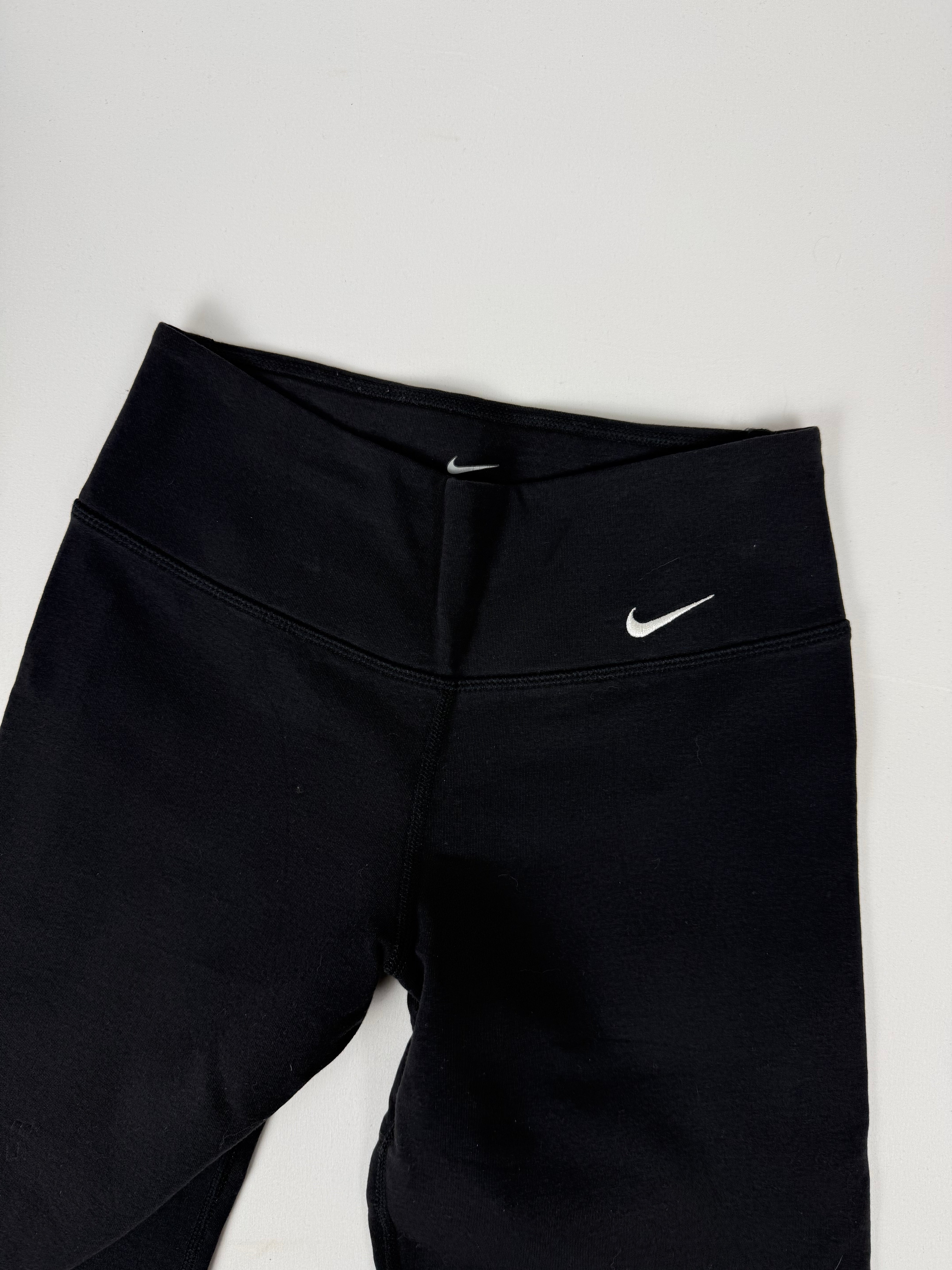Black flared activewear pants (XS)